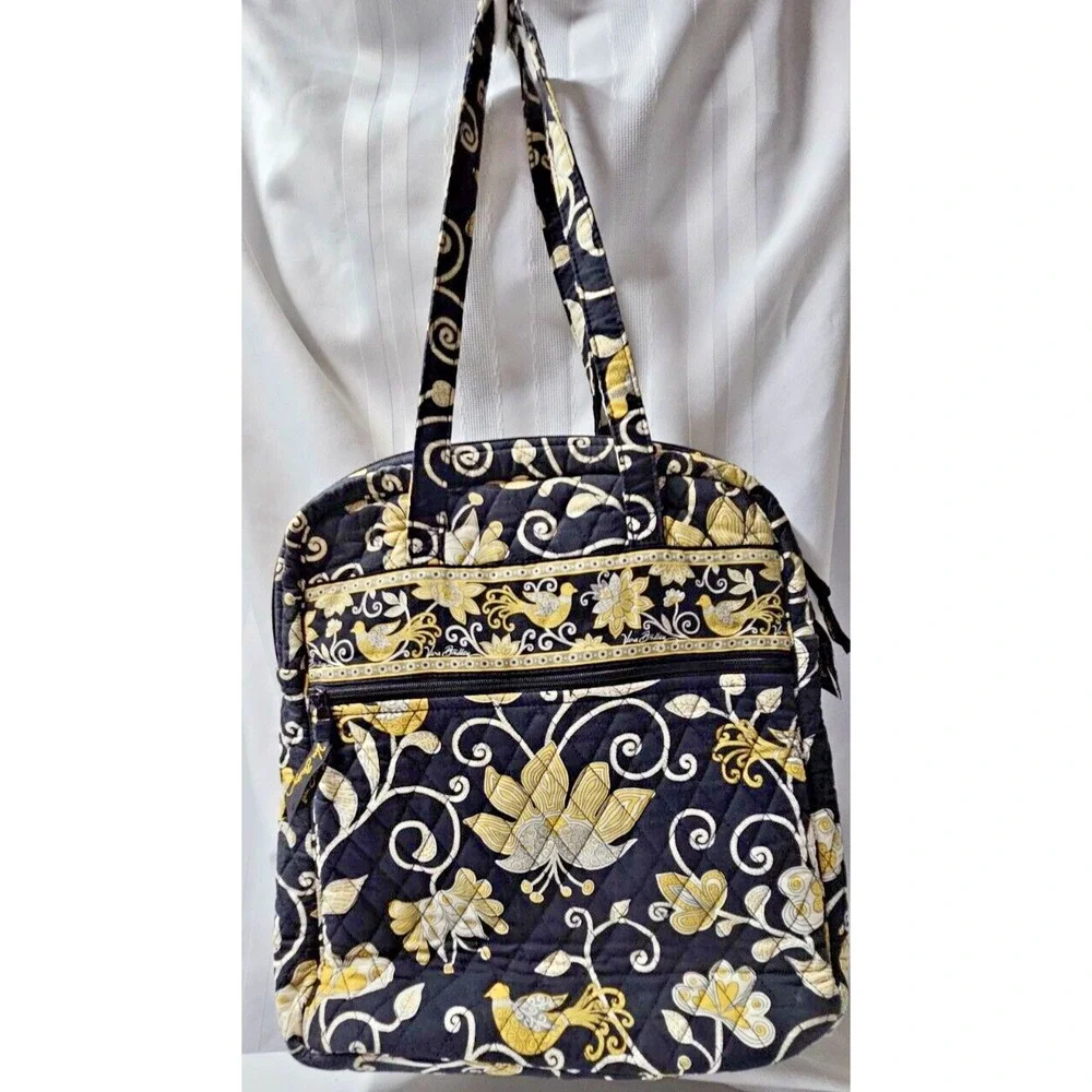 Vera‎ Bradley  Messenger double handle shoulder Tall bag large retired pattern